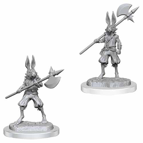Mini Dungeons & Dragons Nolzur`s Marvelous Unpainted Miniatures: Harengon Brigands