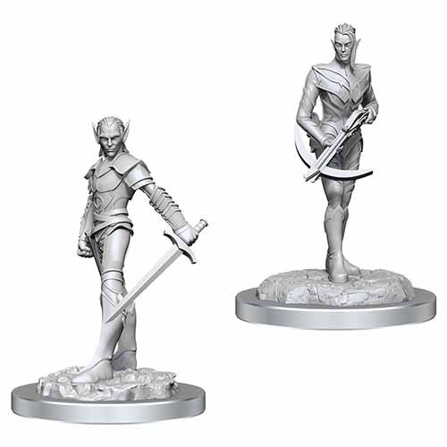 Mini Dungeons & Dragons - Nolzur's Marvelous: Drow Fighters