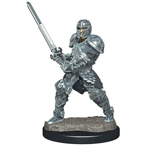 Mini Dungeons & Dragons Icons of the Realms: Premium - Human Fighter Male