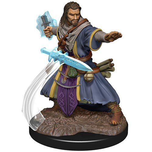 Mini Dungeons & Dragons Icons of the Realms: Premium - Human Wizard Male