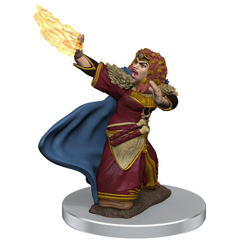 Mini Dungeons & Dragons Icons of the Realms: Premium - Female Dwarf Wizard