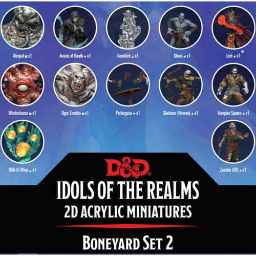 Mini Dungeons & Dragons 2D - Idols of the Realms: Set 2