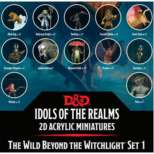 Mini Dungeons & Dragons 2D - Idols of the Realms: The Wild Beyond The Witchlight Set 1