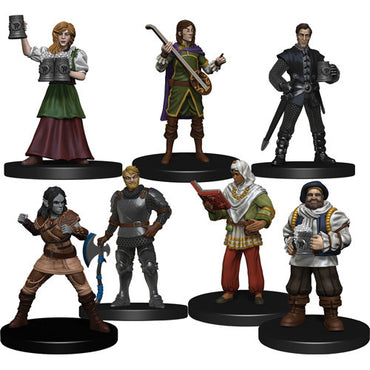 Mini Dungeons & Dragons Icons of the Realms: The Yawning Portal Inn: Friendly Faces Pack