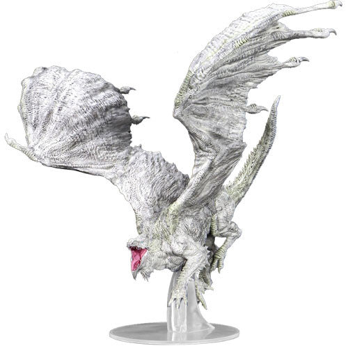 Mini Dungeons & Dragons Icons of the Realms Premium: Dragon Adult White