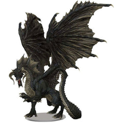 Mini Dungeons & Dragons Icons of the Realms Premium: Dragon Adult Black