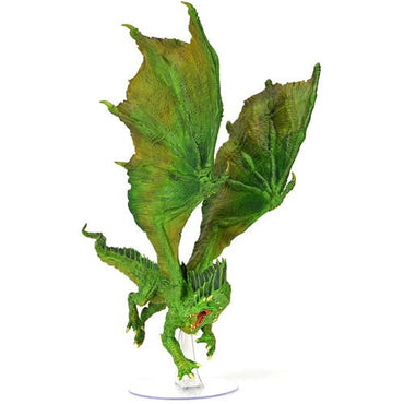 Mini Dungeons & Dragons Icons of the Realms: Dragon Adult Green