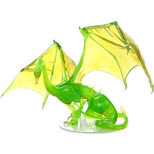 Mini Dungeons & Dragons Icons of the Realms: Dragon - Adult Emerald