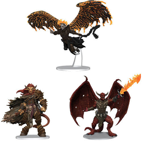 Mini Dungeons & Dragons Icons of the Realm: Archdevils - Bael, Bel, and Zariel