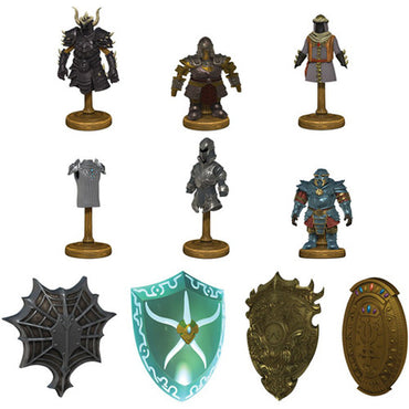 Mini Dungeons & Dragons Icons of the Realms: Magic Armor Tokens