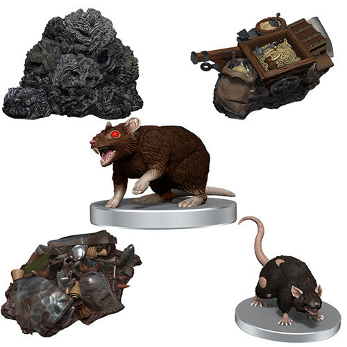 Mini Dungeons & Dragons Icons of the Realms Adventure in a Box - Wererat Den