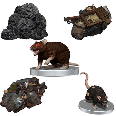 Mini Dungeons & Dragons Icons of the Realms Adventure in a Box - Wererat Den