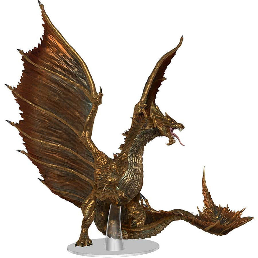 Mini Dungeons & Dragons Icons of the Realms: Dragon Adult Brass