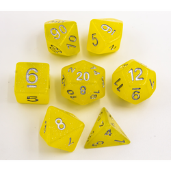Dice Critical Hit: Poly 7 Set Jelly