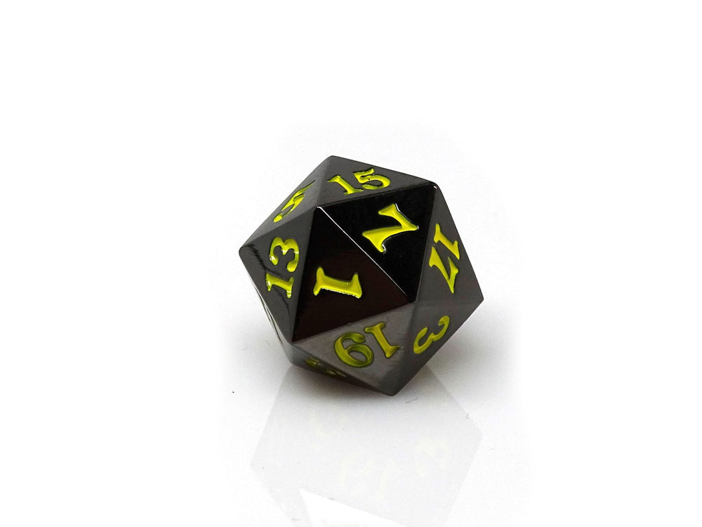 Dice Easy Roller: D20 Gun Metal