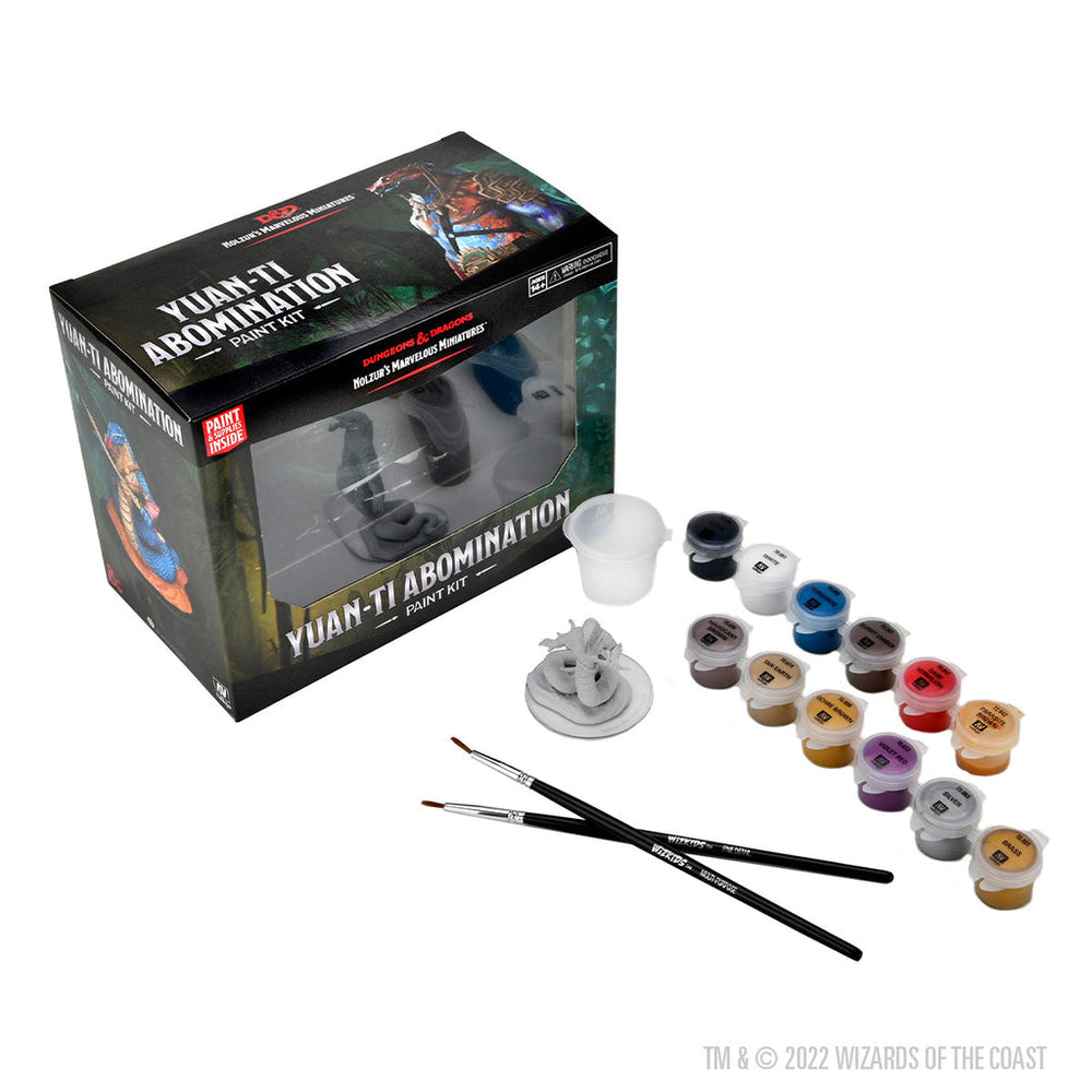 Mini Dungeons & Dragons - Nolzurs Marvelous: Paint Night Kit - Yuan-ti Abomination
