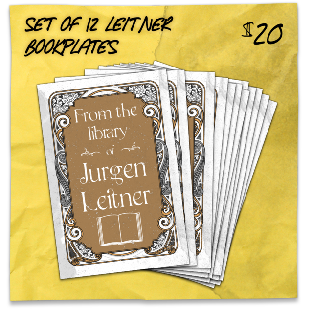 Magnus Archives: Leitner Bookplates